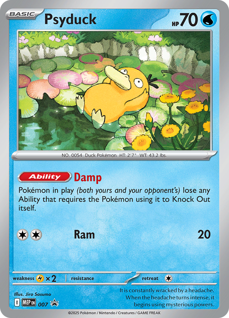Psyduck card