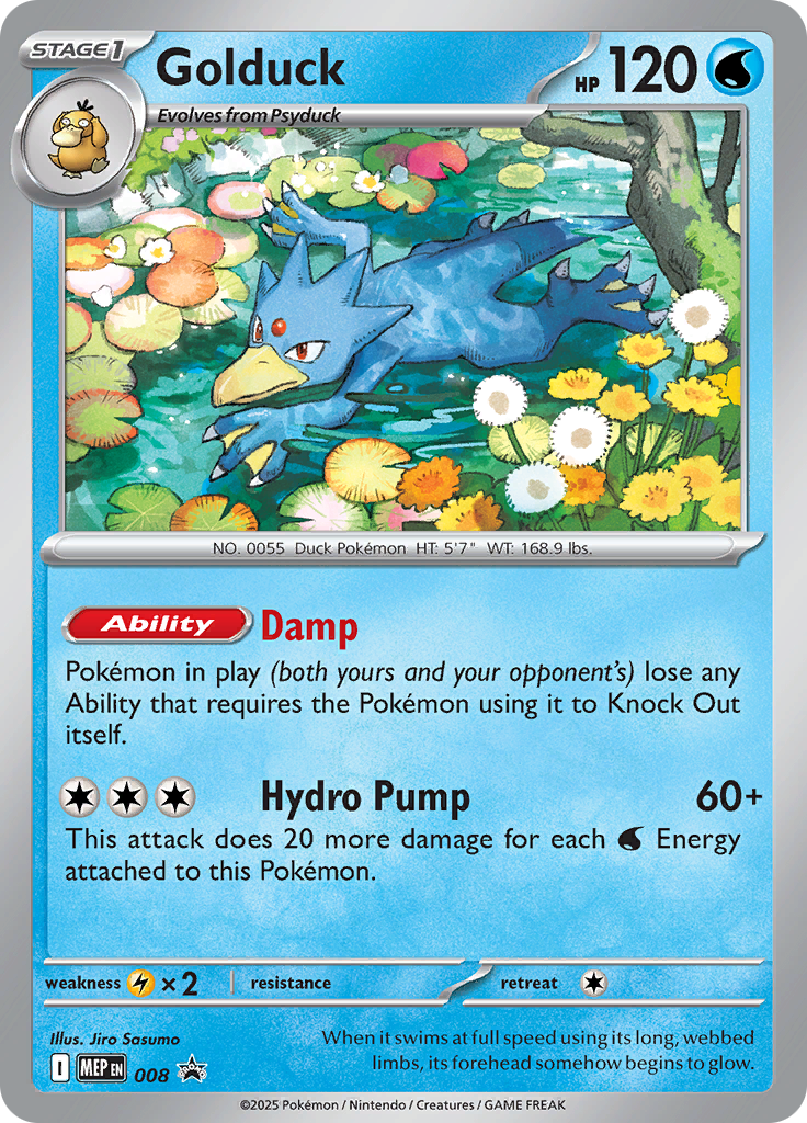 Golduck card