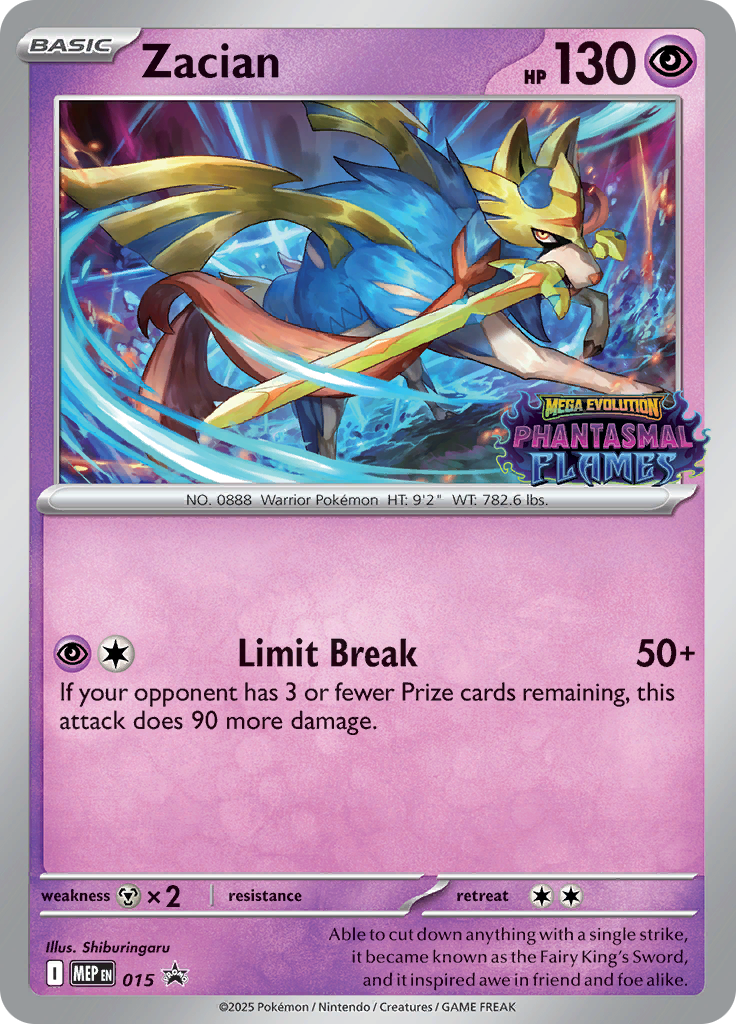 Zacian card