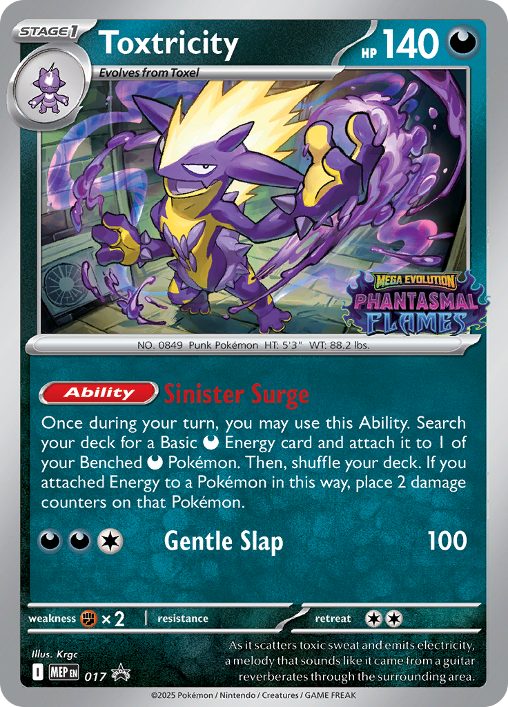 Toxtricity card