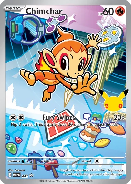 Chimchar card