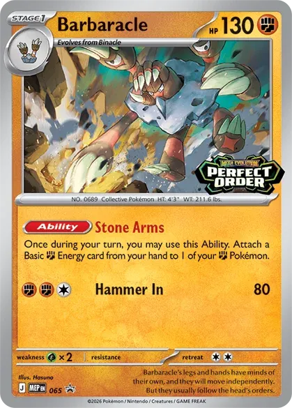 Barbaracle card