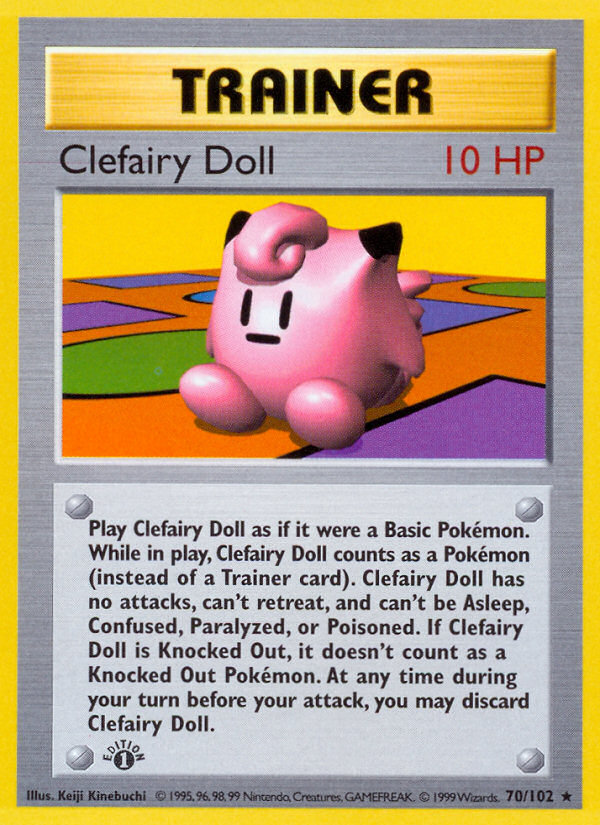 Clefairy Doll card