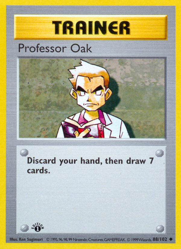 Professor Oak card