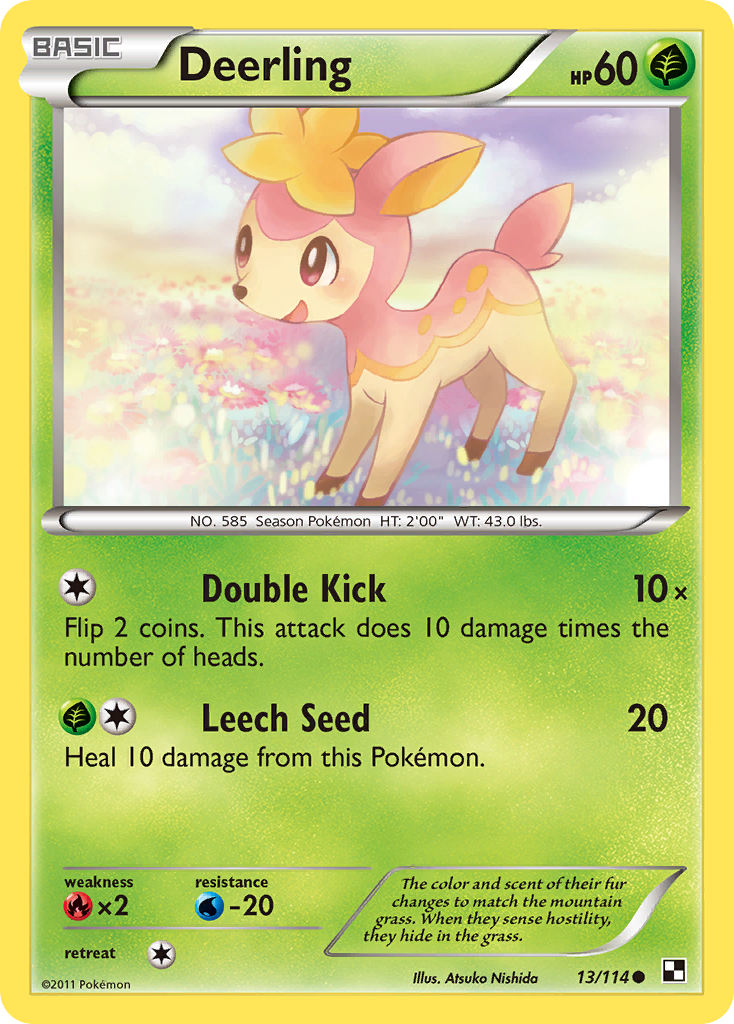 Deerling card