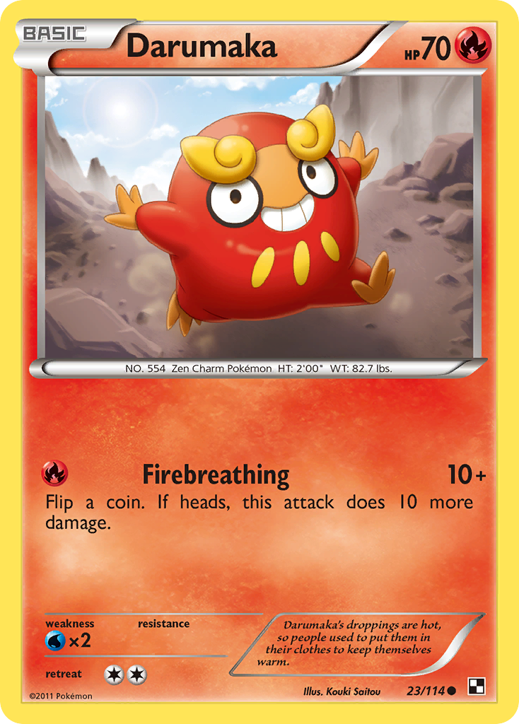 Darumaka card