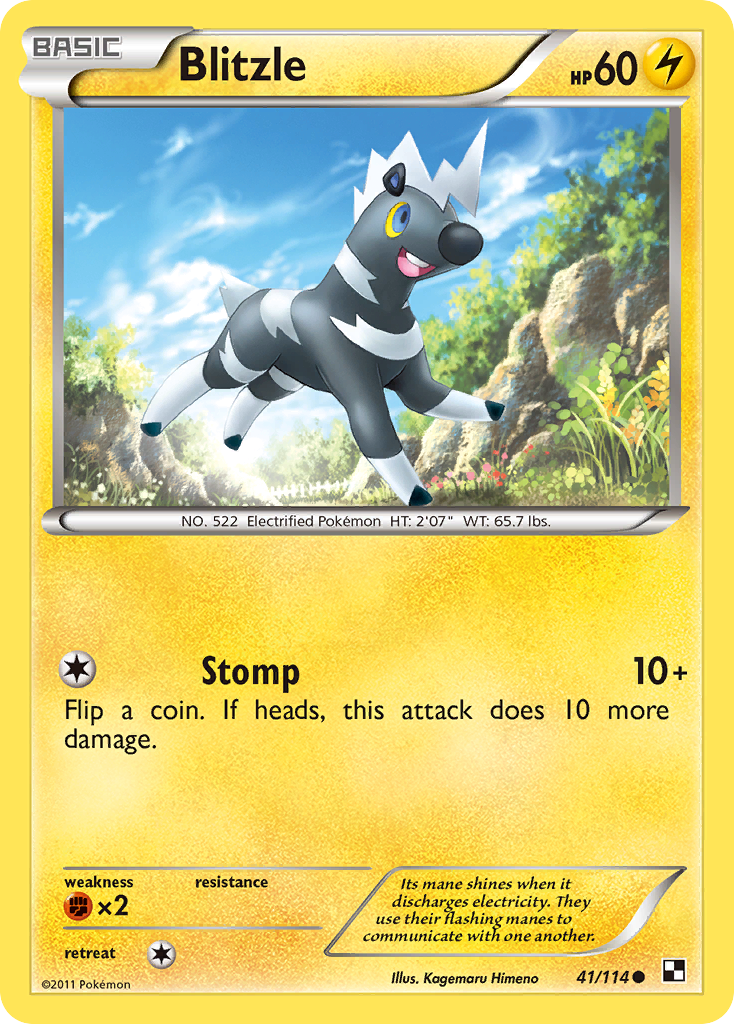 Blitzle card