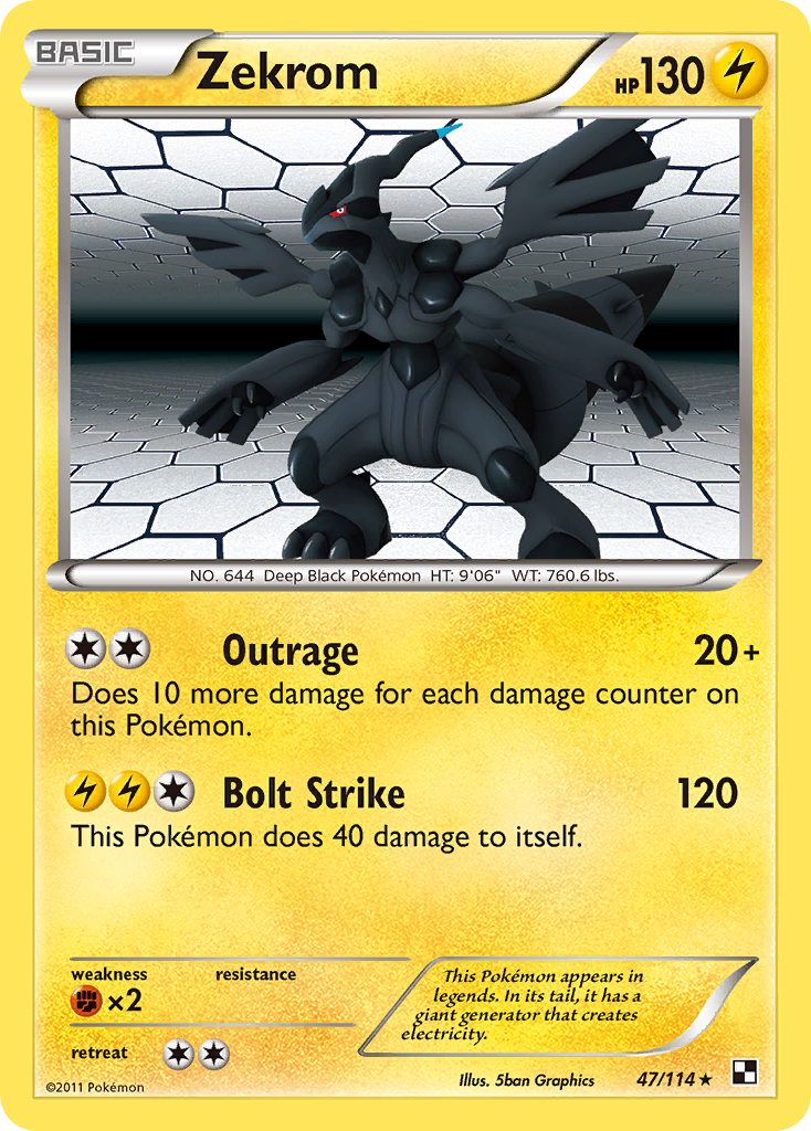 Zekrom card