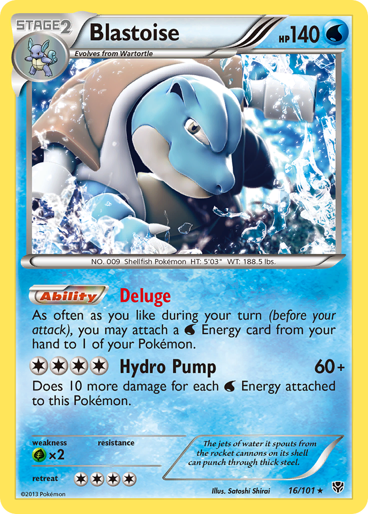 Blastoise card