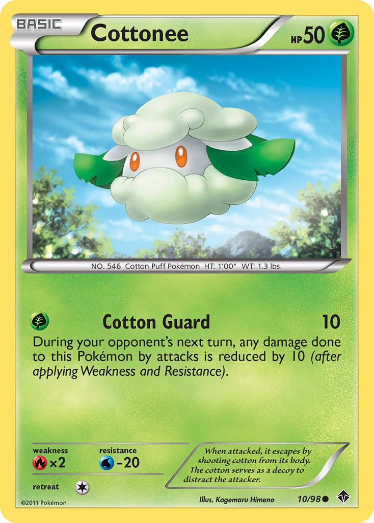 Cottonee card
