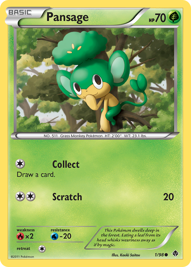 Pansage card