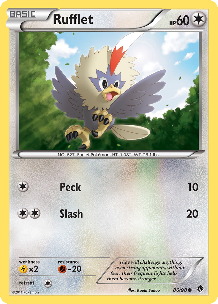 Rufflet card