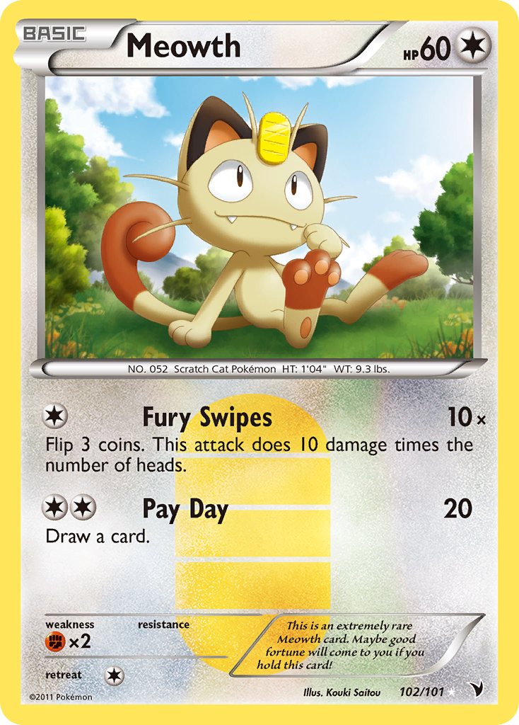 Meowth card