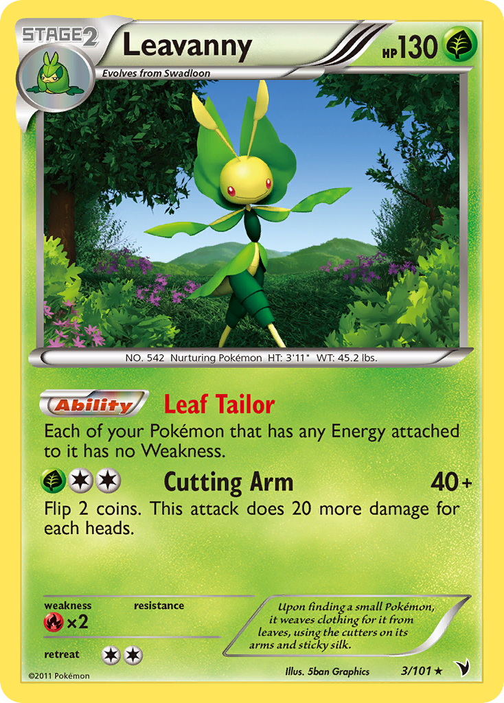 Leavanny card