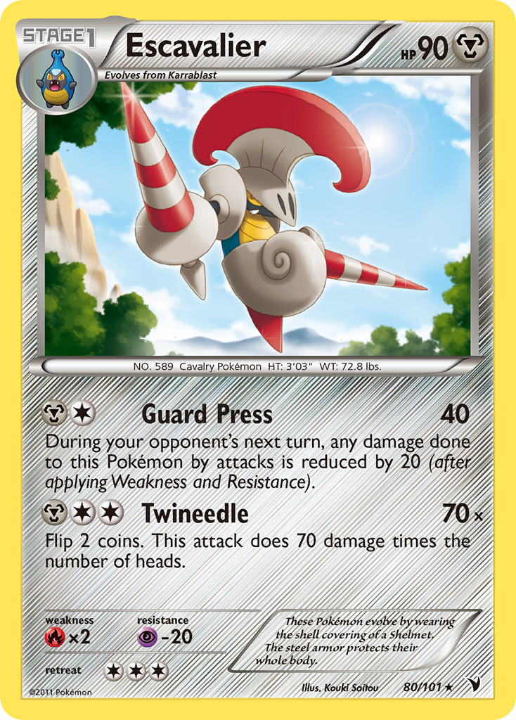 Escavalier card