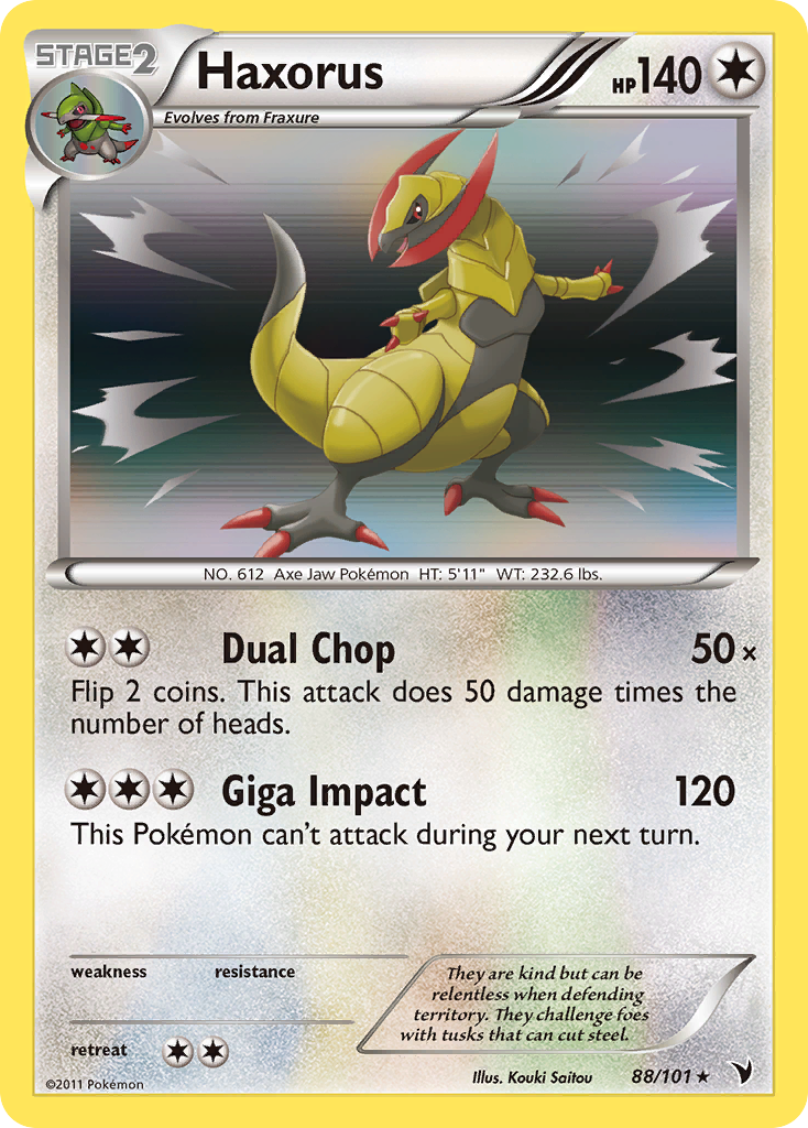 Haxorus card