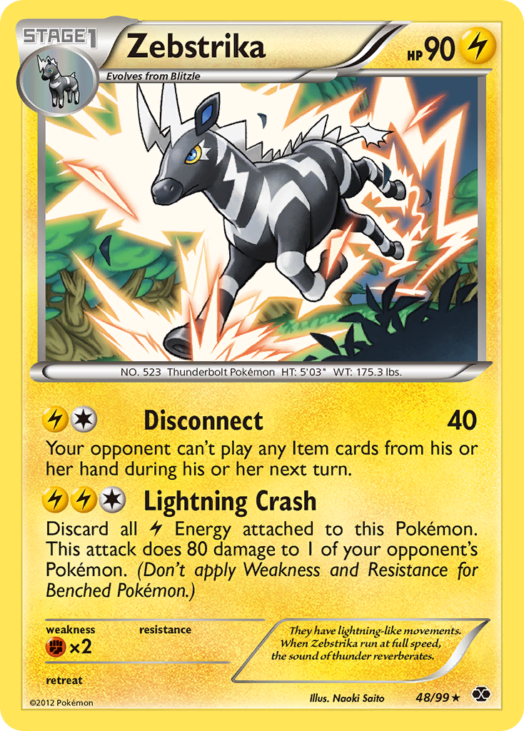 Zebstrika card