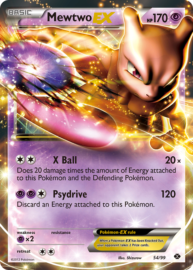Mewtwo-EX card