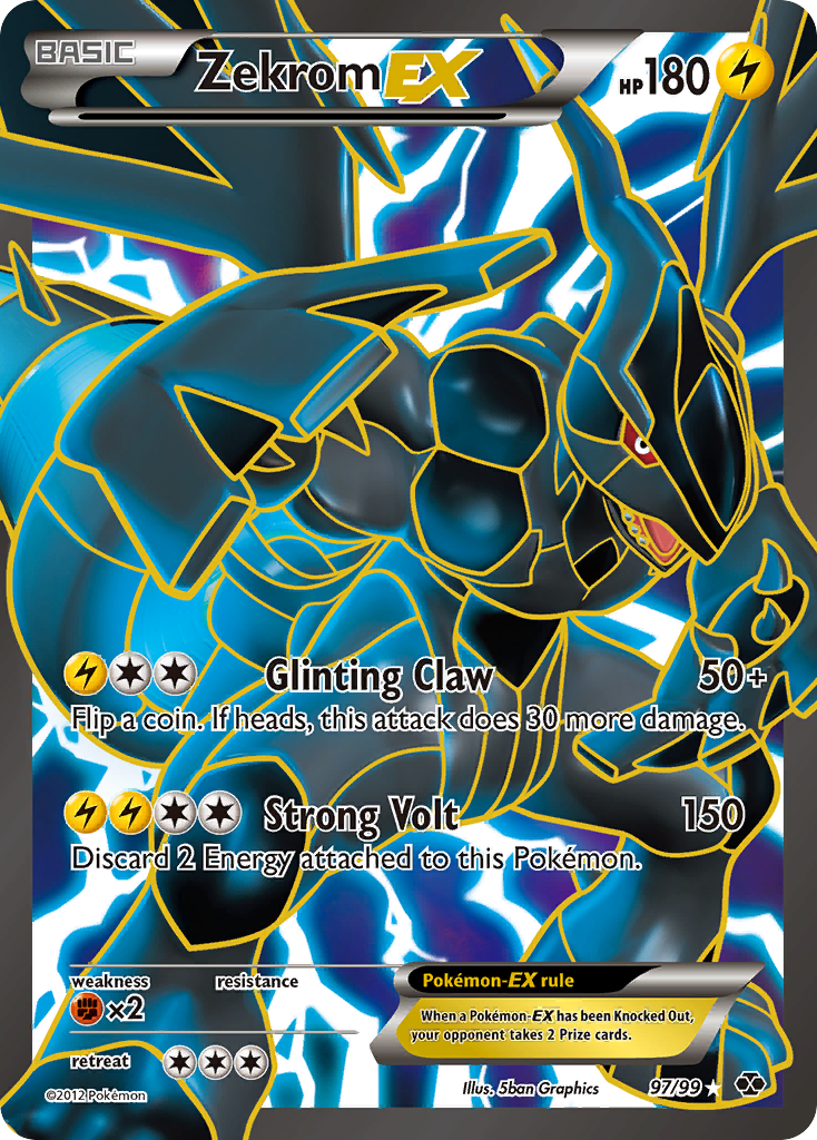 Zekrom-EX card