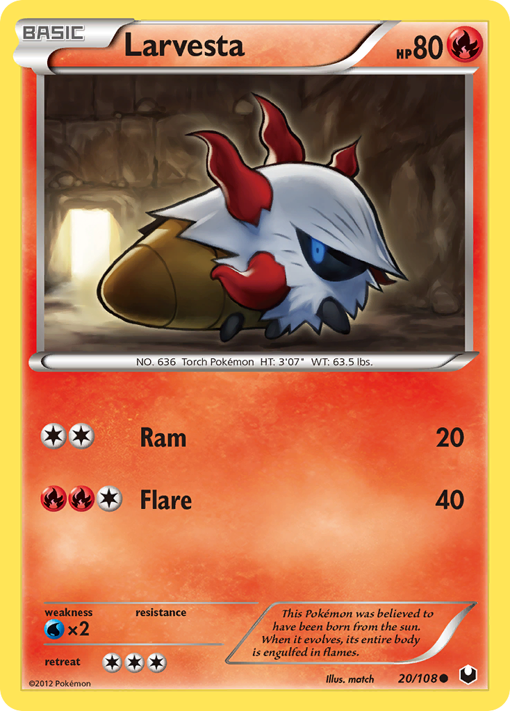 Larvesta card