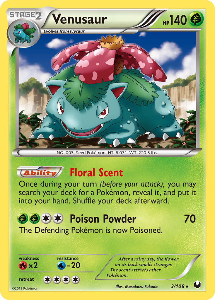 Venusaur card