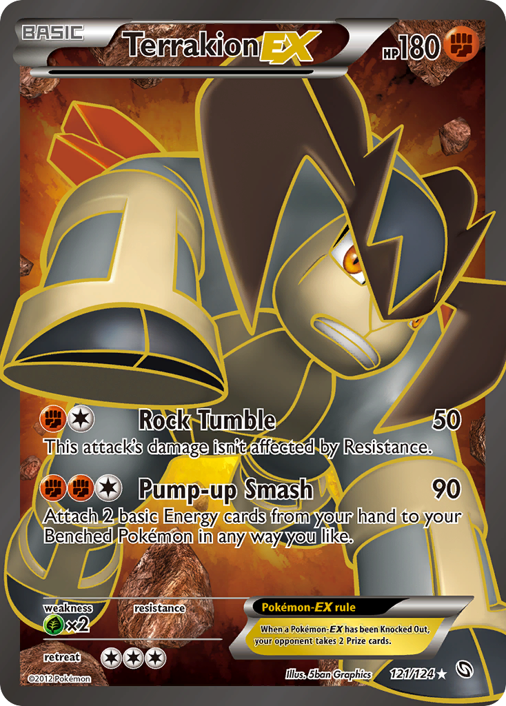 Terrakion-EX card