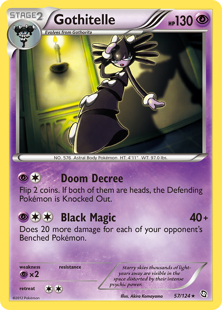 Gothitelle card