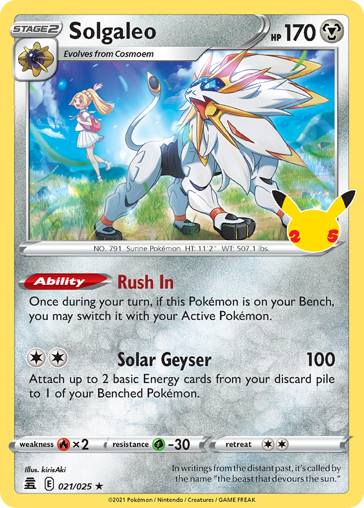Solgaleo card
