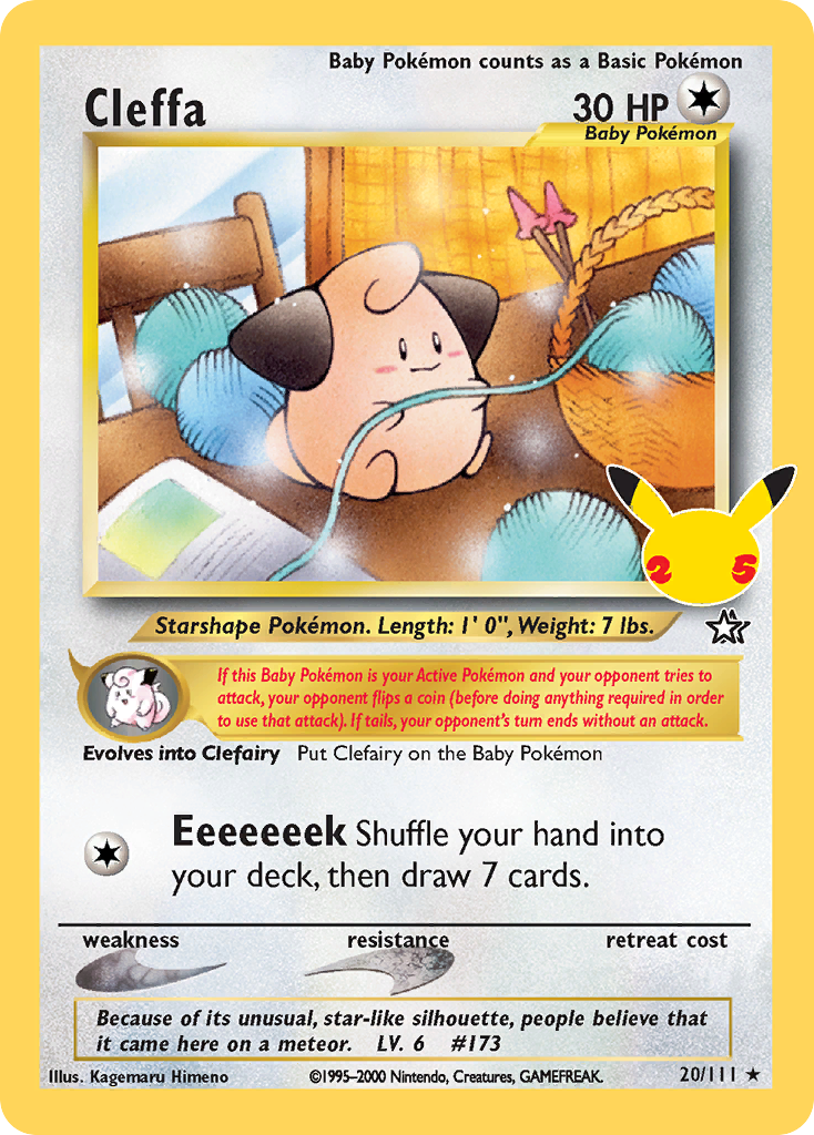 Cleffa card