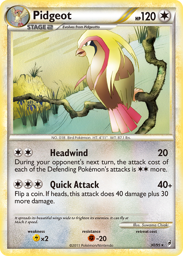 Pidgeot card