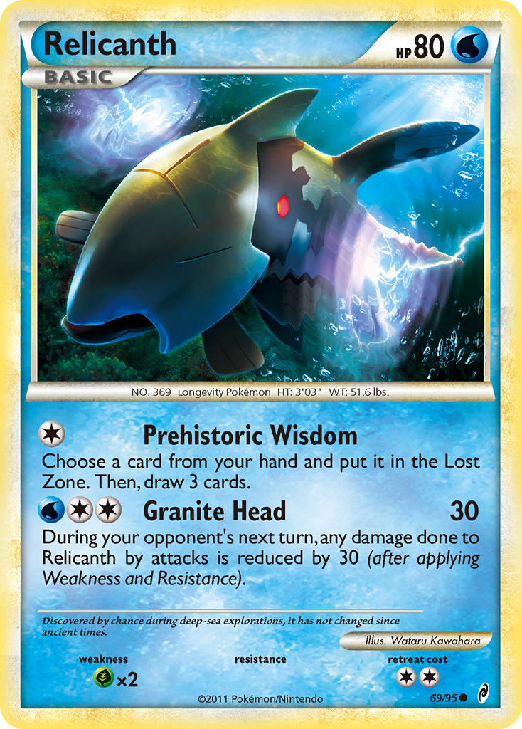 Relicanth card
