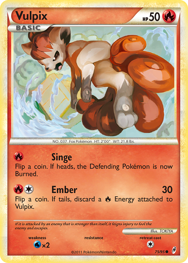 Vulpix card