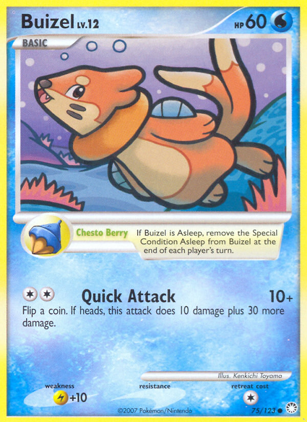 Buizel card