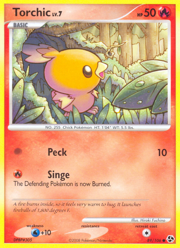 Torchic card