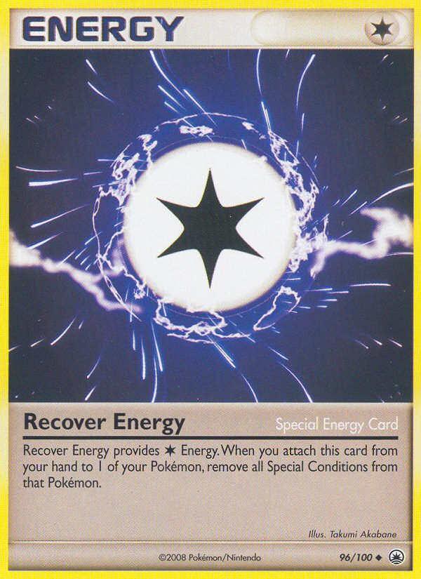 Recover Energy card