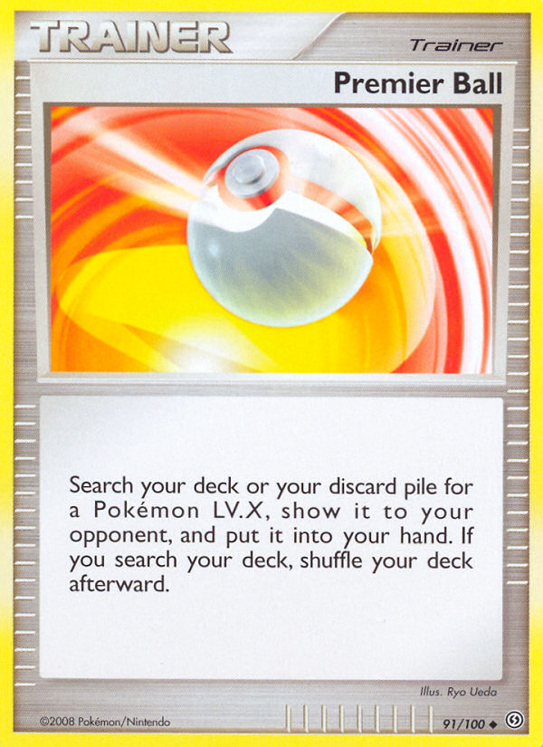 Premier Ball card