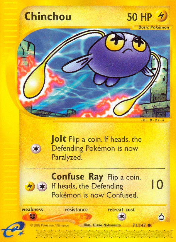 Chinchou card