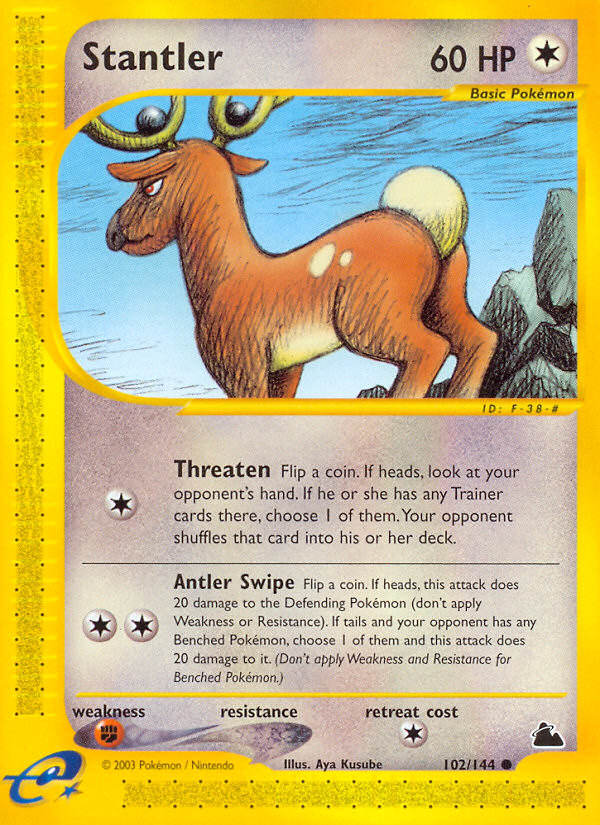 Stantler card