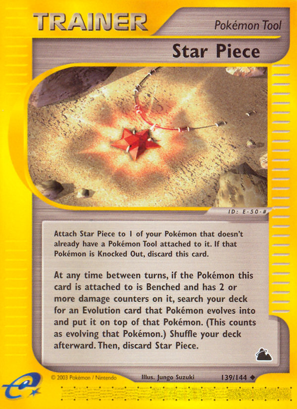 Star Piece card