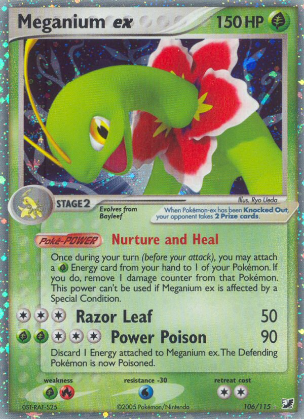 Meganium ex card