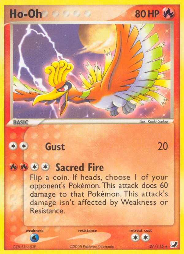 Ho-Oh card