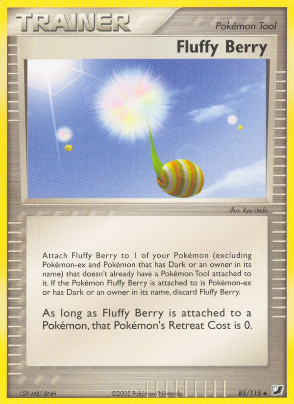 Fluffy Berry card