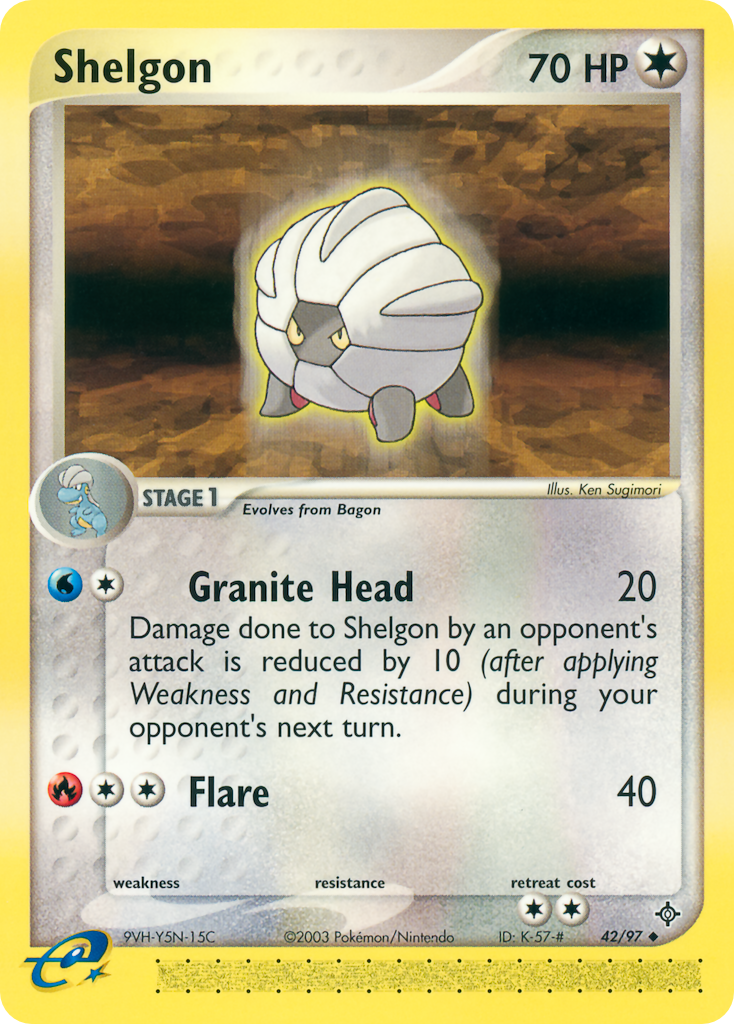 Shelgon card