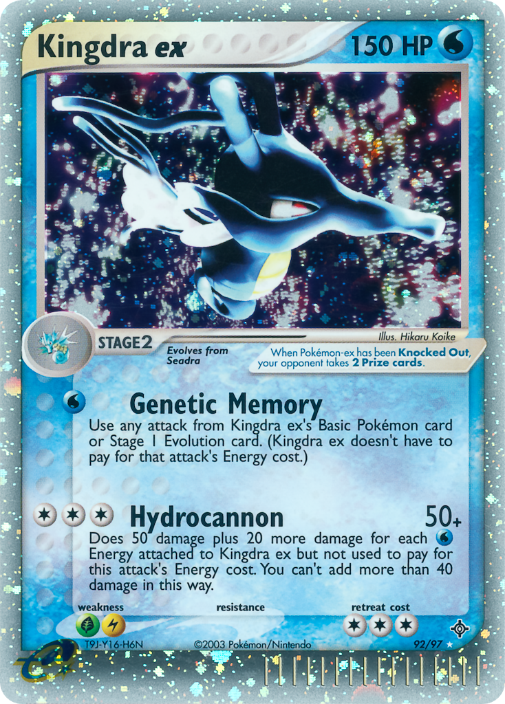 Kingdra ex card