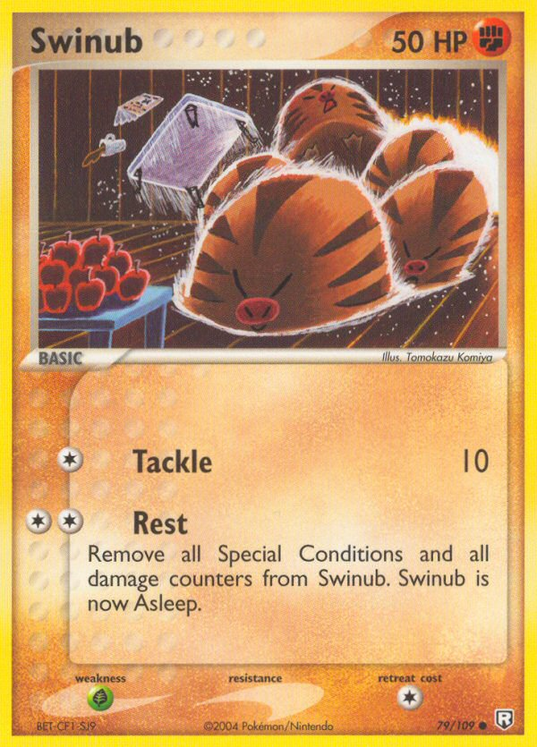 Swinub card
