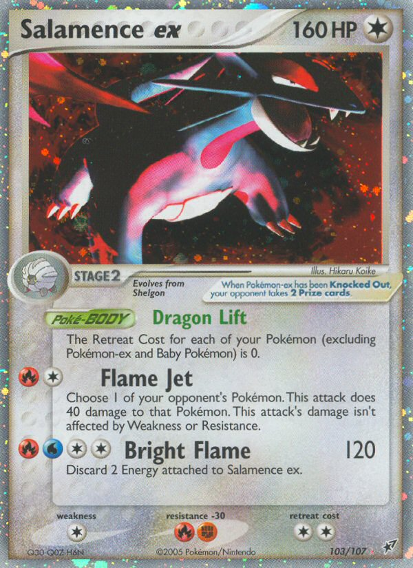 Salamence ex card