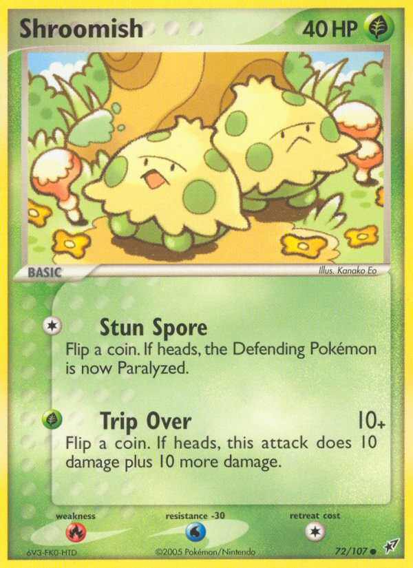 Shroomish card