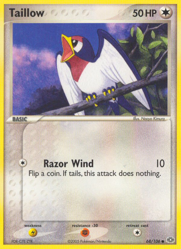 Taillow card