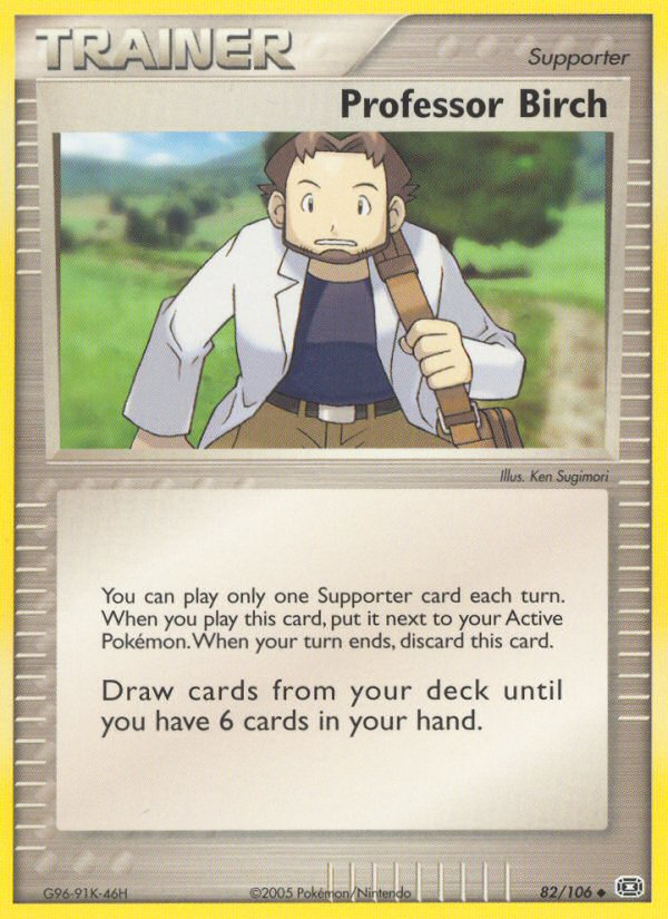 Professor Birch card