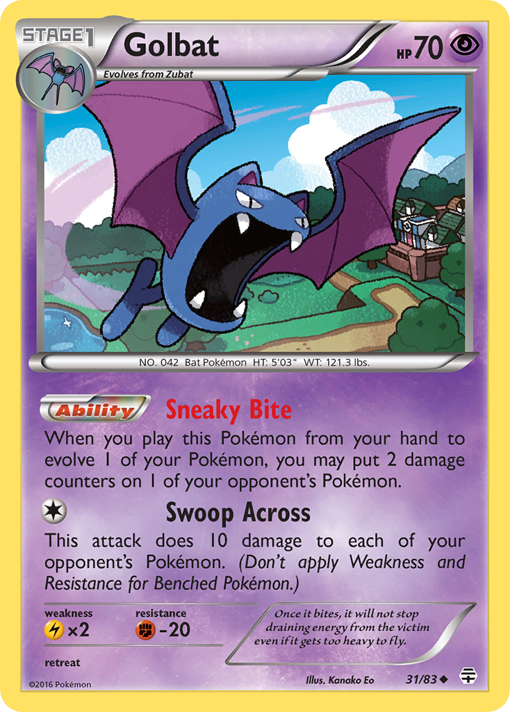 Golbat card
